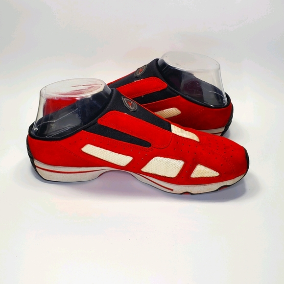 Ecco Receptor Red Slip On Sneakers 6.5 - Picture 8 of 14